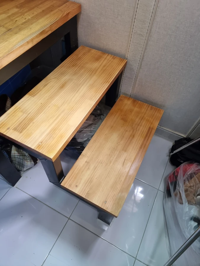 복층 계단 전체 복원 전후 작업 후